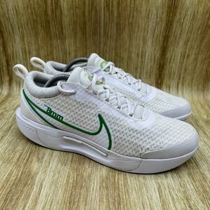 Nike Court Air Zoom Pro 8mm Women's Size 11 Tennis Shoes White Green DV3285-103